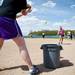 A Lincoln softball player attempts to field a ball at second base during practice on Tuesday, May 7. Daniel Brenner I AnnArbor.com